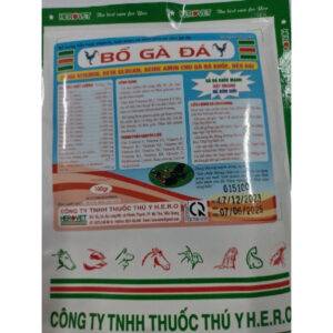 Bổ gà đá 100 gram dinh dưỡng cho gà